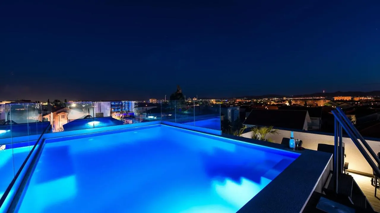 Rooftop Heated Pool Villa Jelena Zadar