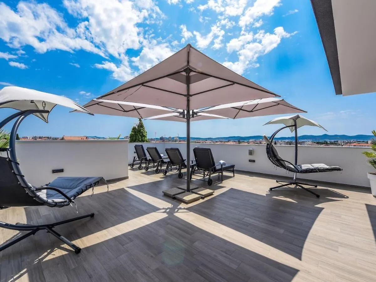 Rooftop Heated Pool Villa Jelena Zadar