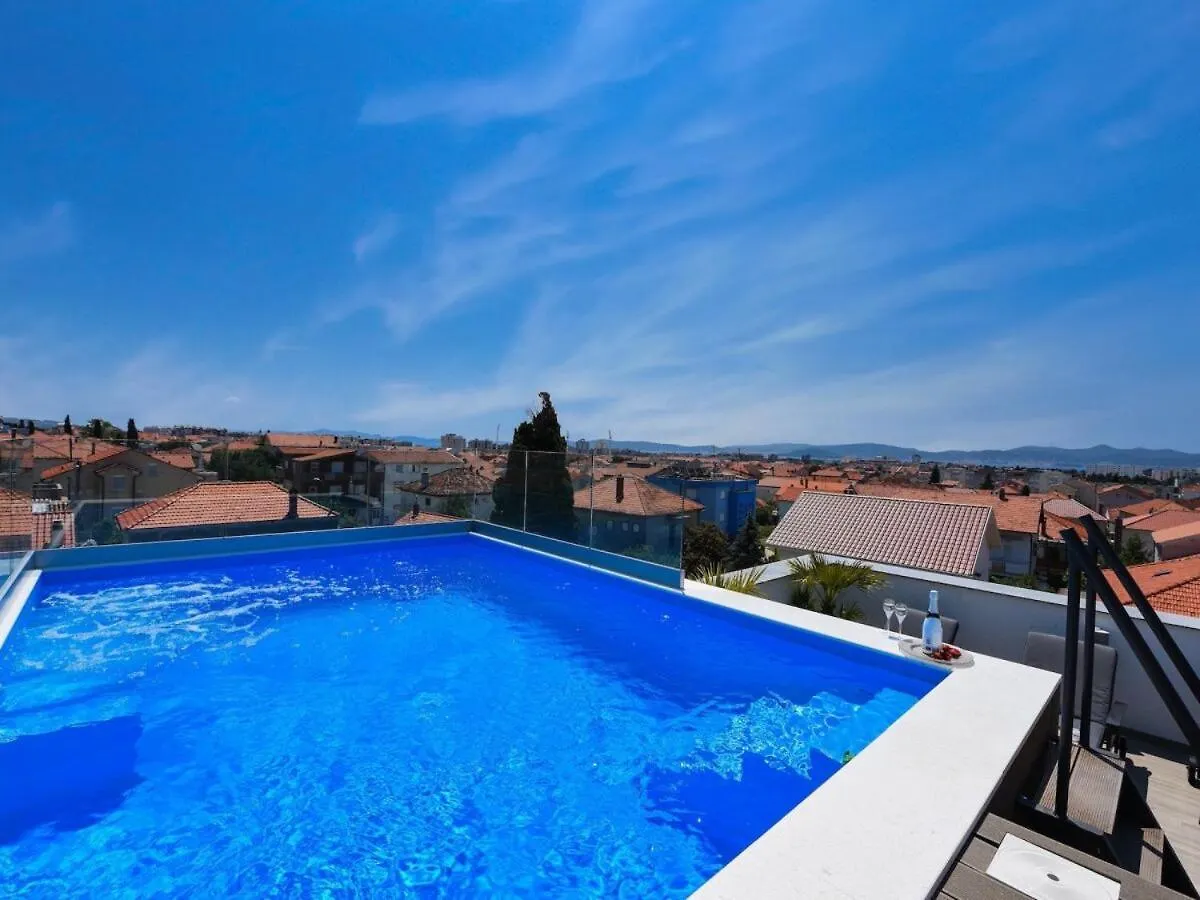 Rooftop Heated Pool Villa Jelena Zadar 0*,  Croatia
